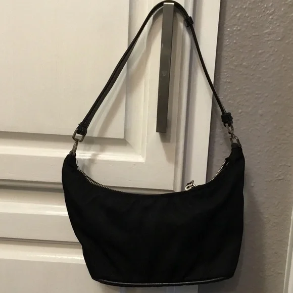 Prada Black Nylon Shoulder Bag - Picture 2 of 6